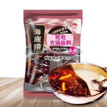 Haidilao Sichuan sabor sabor doble hotpot condimento